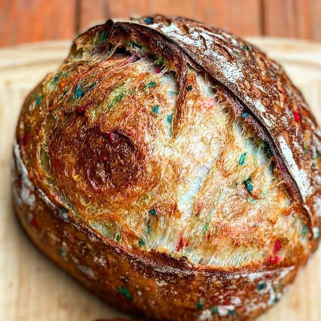 funfetti sourdough